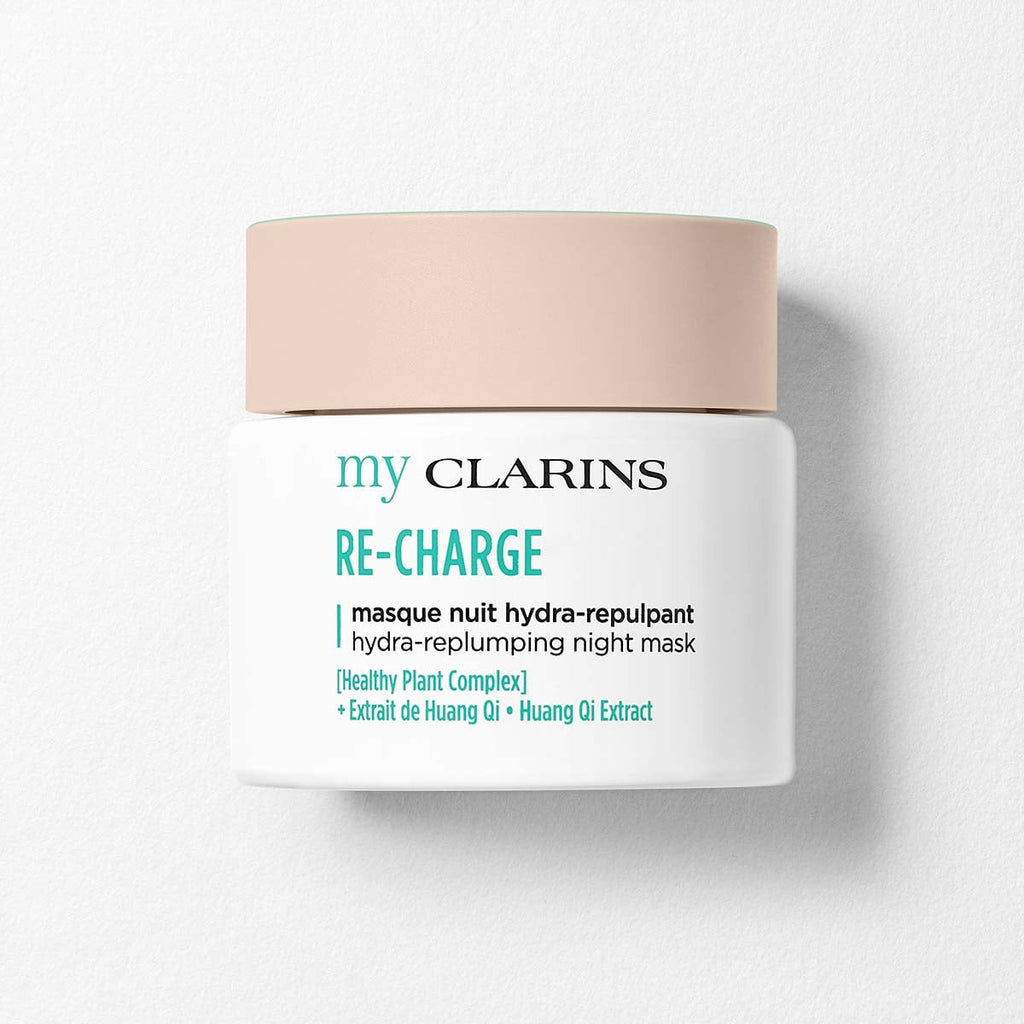 My Clarins RE-CHARGE hydra-replumping night mask