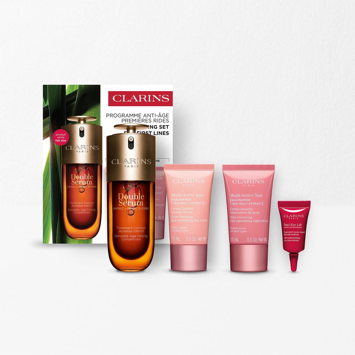 Age Defying Set for First Lines - Double Serum & Multi-Active Set