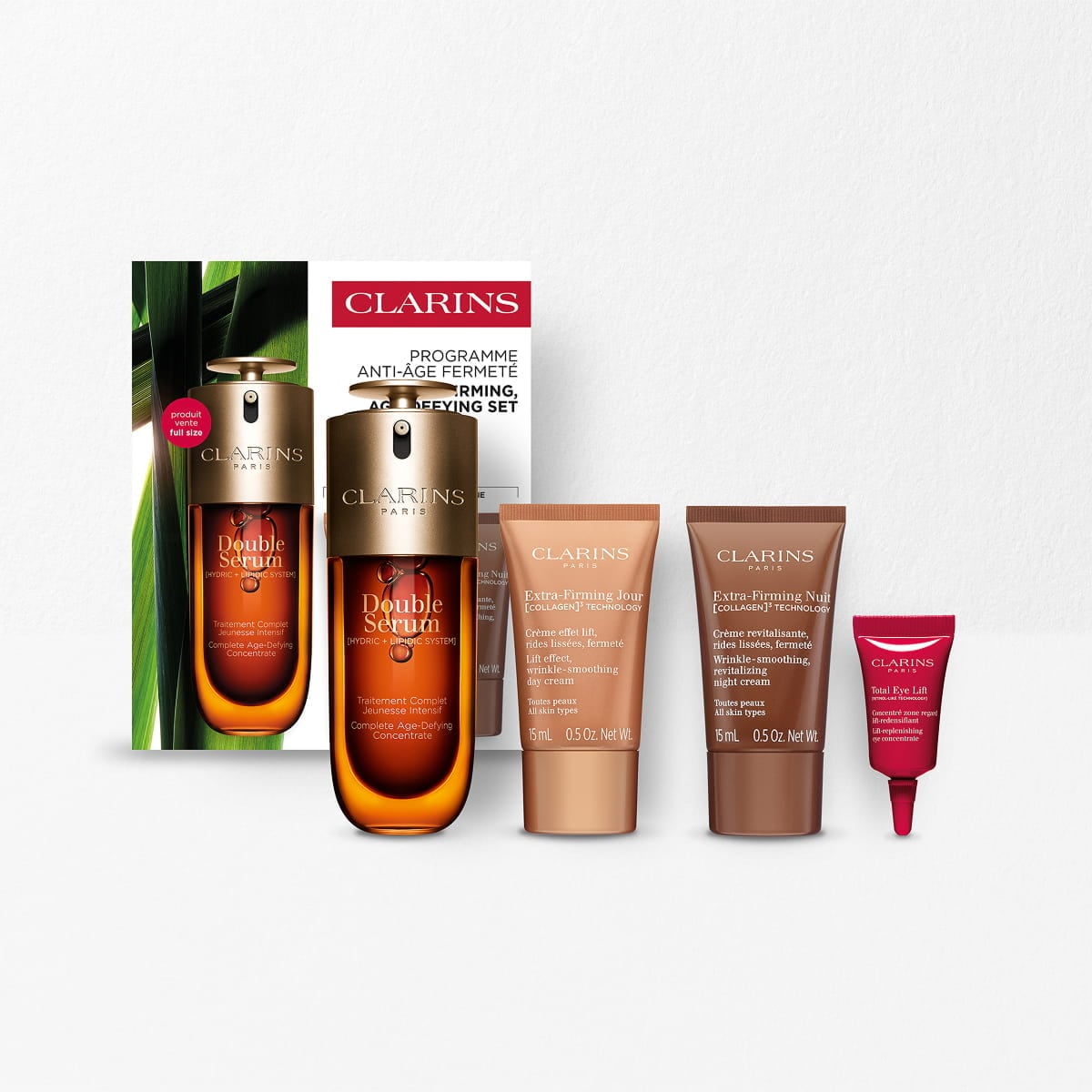 Visibly Firming, Age-Defying Set - Double Serum & Extra-Firming