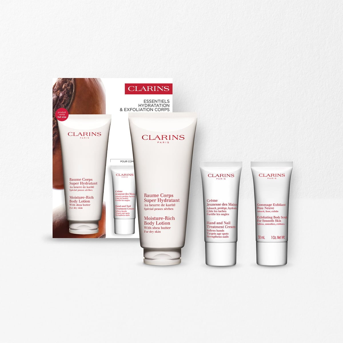 Hydration & Exfoliation Essentials - Body Care Set