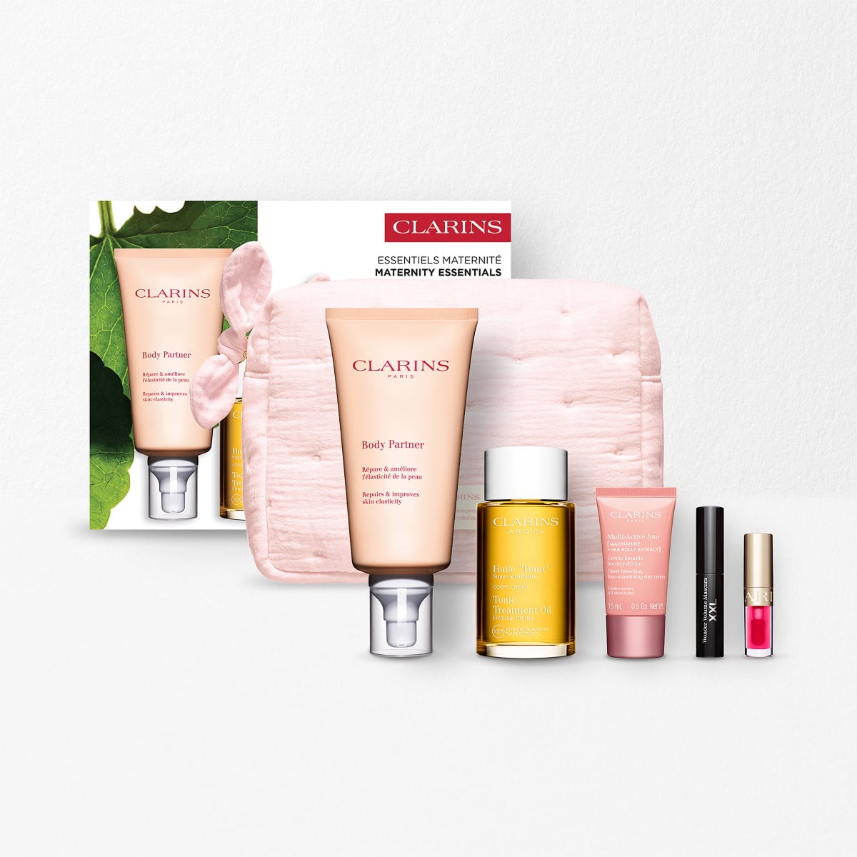 Maternity Essentials - Body Partner, Tonic Treatment Oil & Make-Up Set