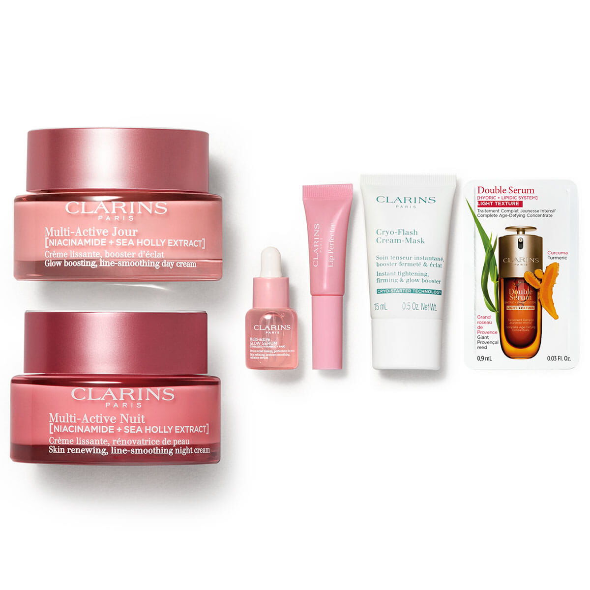 Multi-Active Luxury Gift Set for Lines, Pores, Glow