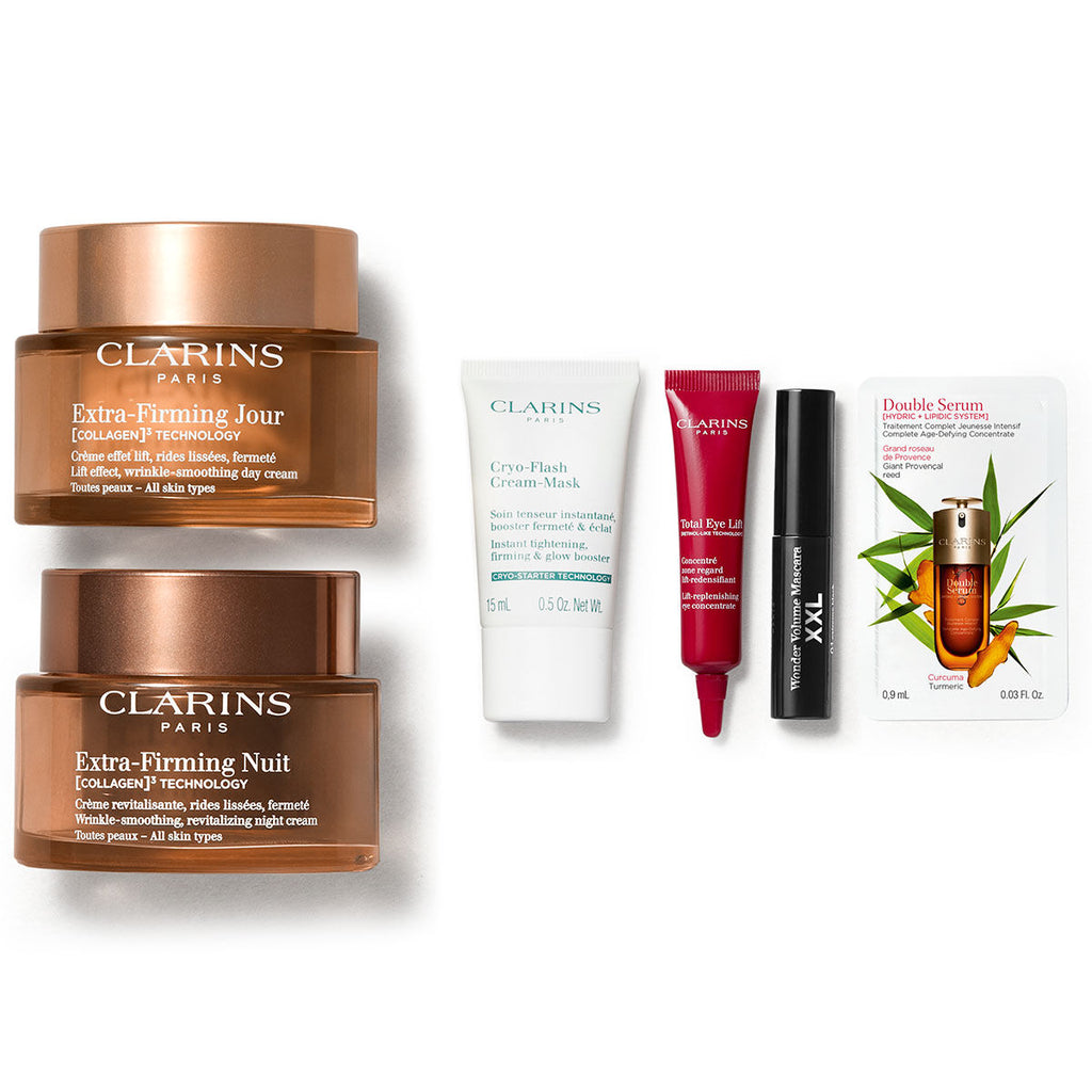 Extra-Firming Luxury Skincare Gift Set with Collagen Polypeptide + Niacinamide