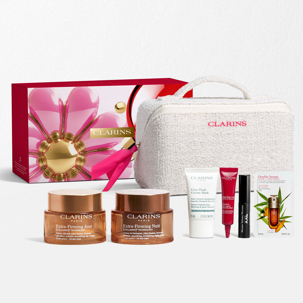 Extra-Firming Luxury Skincare Gift Set with Collagen Polypeptide + Niacinamide