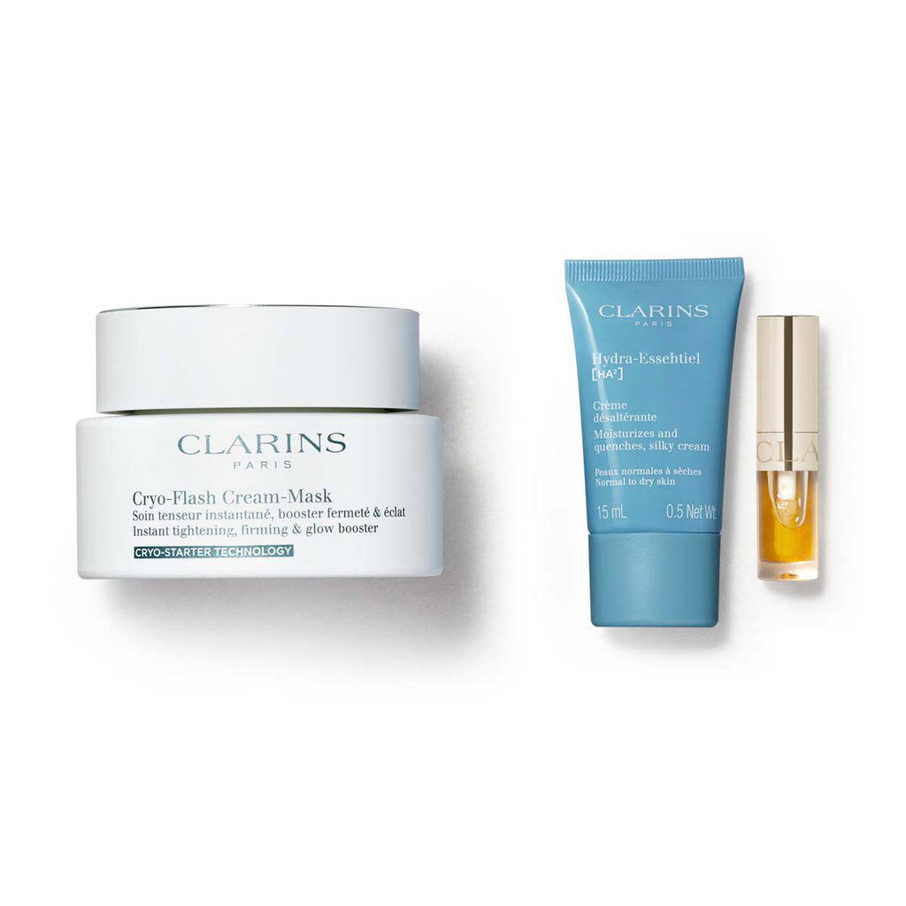 Anti-Aging Skin Tightening Set - Cryo-Flash Cream-Mask