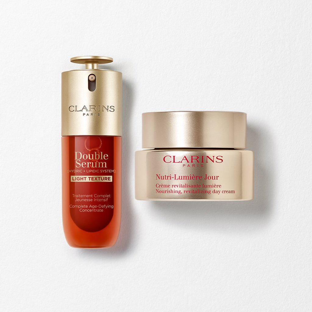 Nutri-Lumière & Double Serum Light Texture 50 mL Set