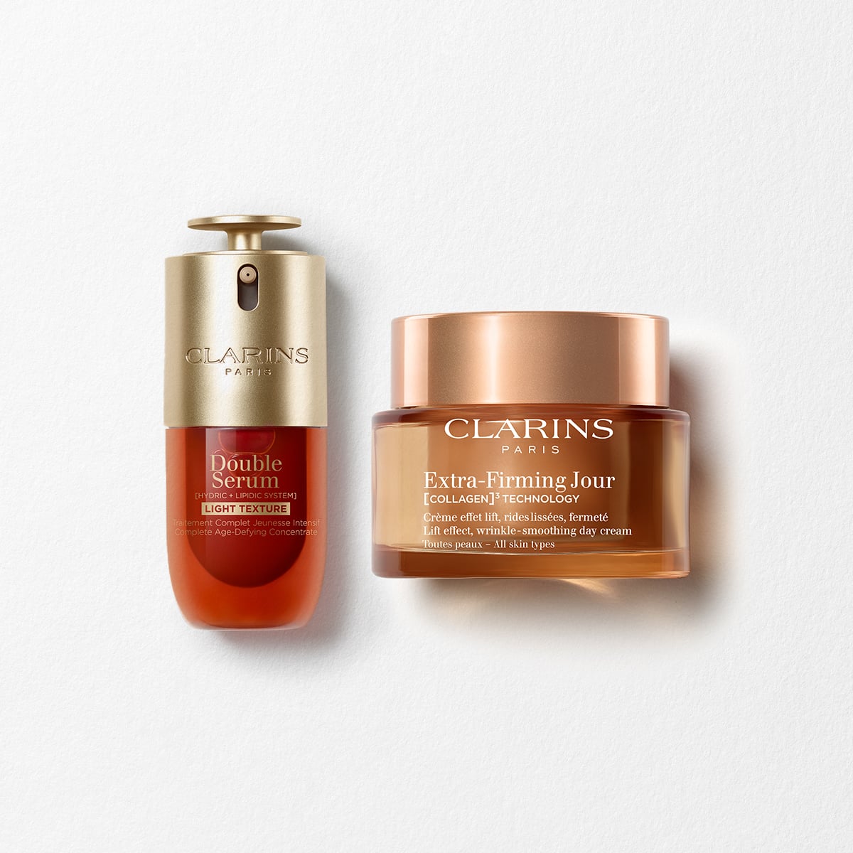 Extra-Firming & Double Serum Light Texture 30 mL Set